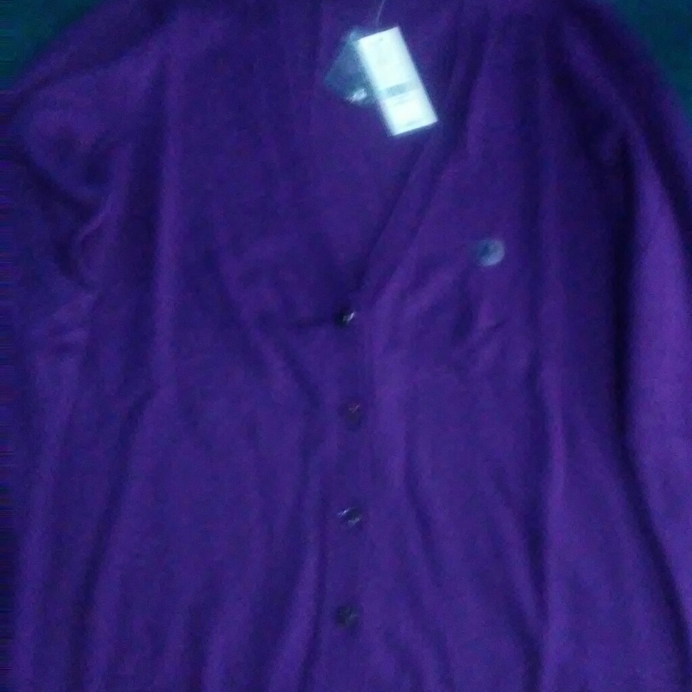 Brand new purple sweater